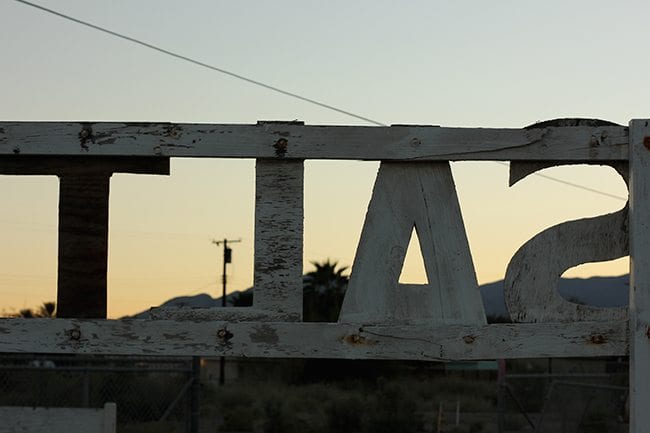 Salton Sea Sign